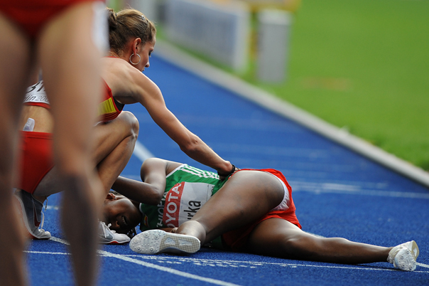 Natalia Rodriguez recunoaşte că a făcut o "eroare tactică" (Imagine: Mediafax Foto/AFP)