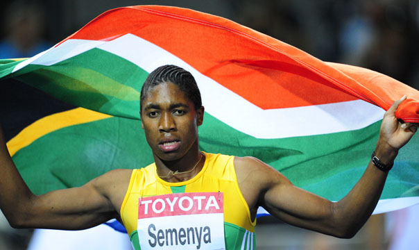 Mii de fani au ovaţionat-o pe Semenya la revenirea în Africa de Sud