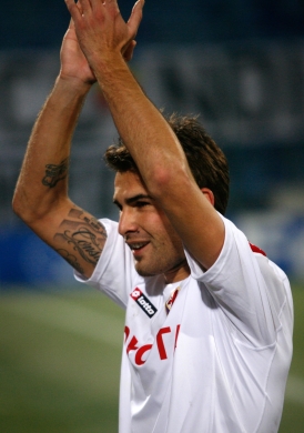 Atacantul român Adrian Mutu