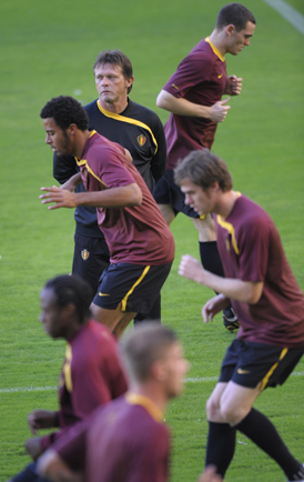 Selecţionerul Belgiei, Franky Vercauteren, şi-a dat demisia (Imagine: Mediafax Foto/AFP)