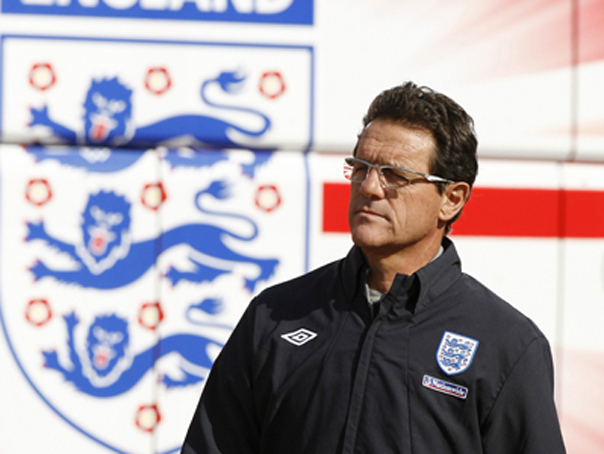 Selecţionerul Angliei, italianul Fabio Capello
