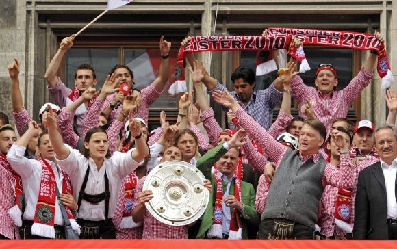 Bayern a sărbătorit câştigarea titlului alături de 130.000 de suporteri (Imagine: Mediafax Foto/AFP)