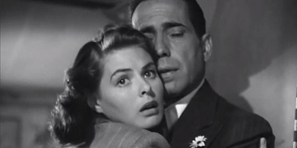 Ingrid Bergman şi Humphrey Bogart
