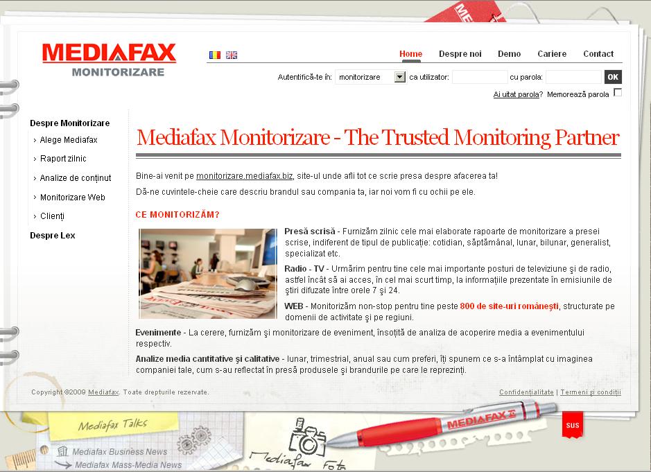 Mediafax Monitorizare