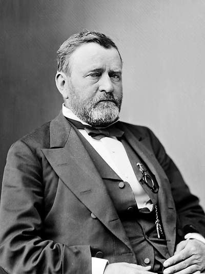 Ulysses Grant, al optsprezecelea preşedinte al SUA 