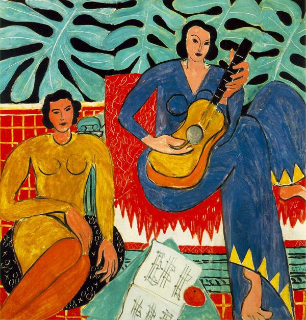 Lucrarea Muzica de Henri Matisse