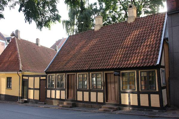 Casa în care a copilărit Hans Christian Andersen 