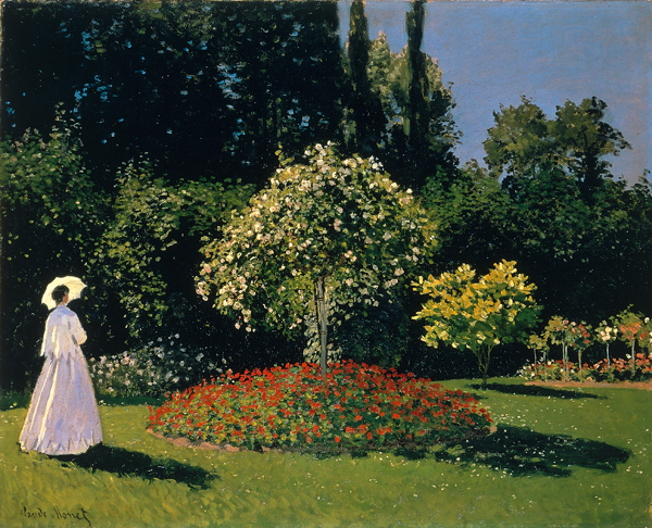 Claude Monet - Femeie în grădină, 1867