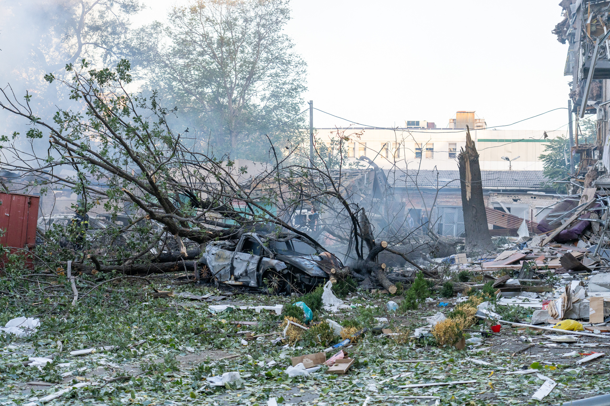 Explozii Explozii în mai multe oraşe din Ucraina, inclusiv la Kiev