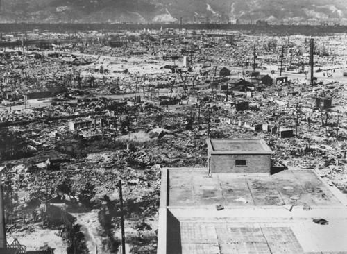Hiroshima după bombardamentul atomic