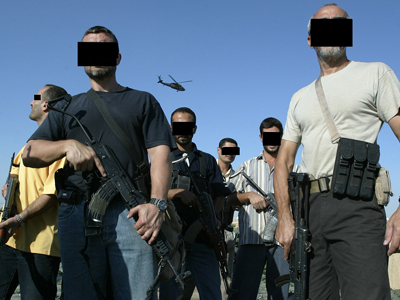 Angajaţi ai companiei Blackwater