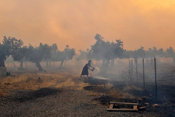Incendii in Grecia