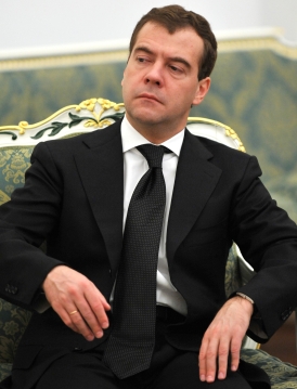 Preşedintele rus, Dmitri Medvedev