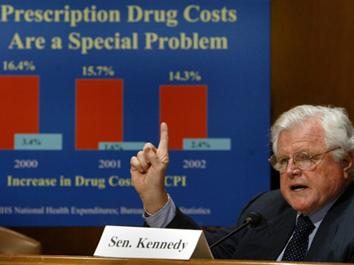 Senatorul Ted Kennedy