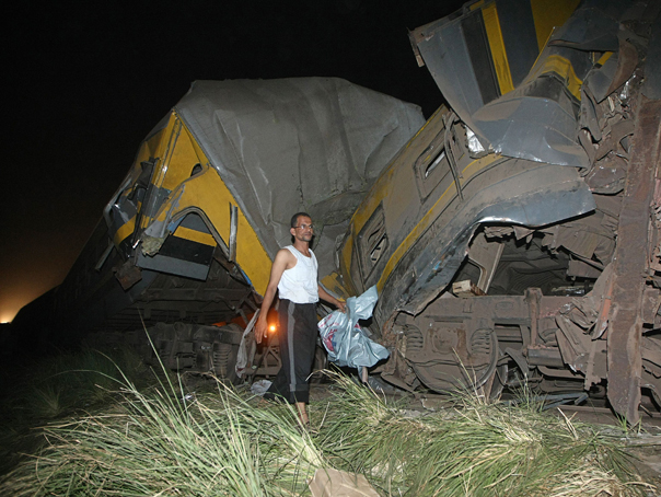 Accident feroviar în Egipt