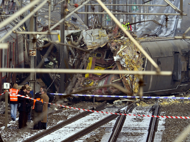 Accident feroviar în Belgia