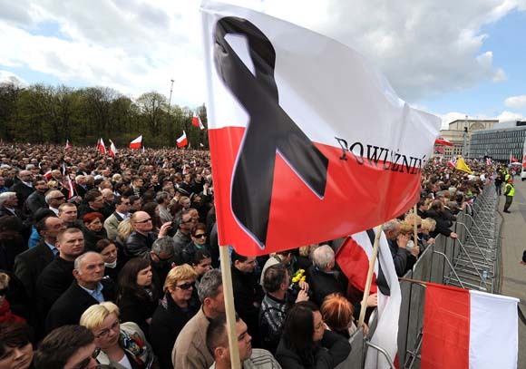 Lech Kaczynski va fi înmormântat duminică la Cracovia (Imagine: Mediafax Foto/AFP)