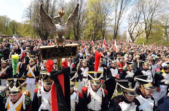 Lech Kaczynski va fi înmormântat duminică la Cracovia (Imagine: Mediafax Foto/AFP)
