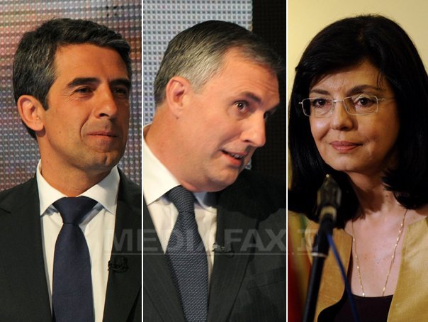 Rosen Plevneliev, Ivailo Kalfin şi Meglena Kuneva