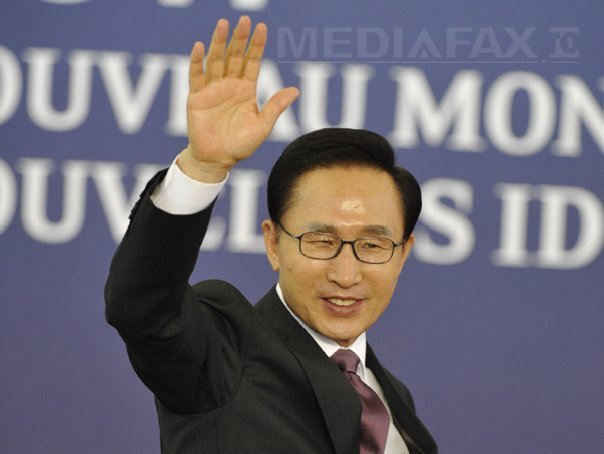 Preşedintele coreean Lee Myung-Bak