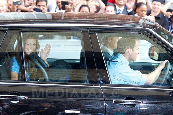 Alteţa sa regală prinţul de Cambridge (Imagine: Mediafax Foto/AFP)