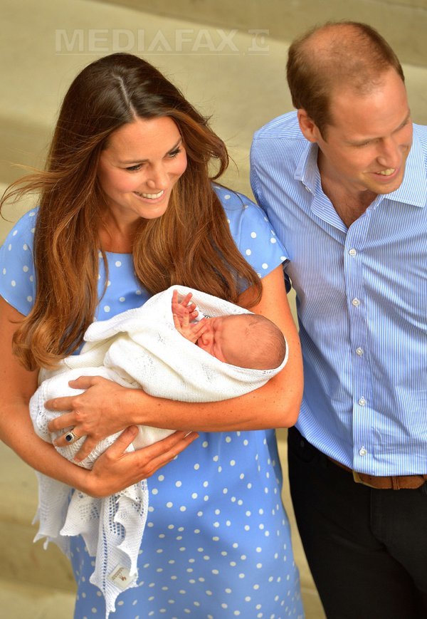 Alteţa sa regală prinţul de Cambridge (Imagine: Mediafax Foto/AFP)