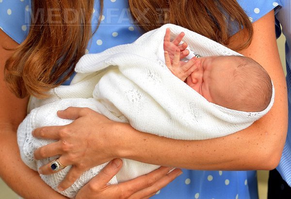 Alteţa sa regală prinţul de Cambridge (Imagine: Mediafax Foto/AFP)