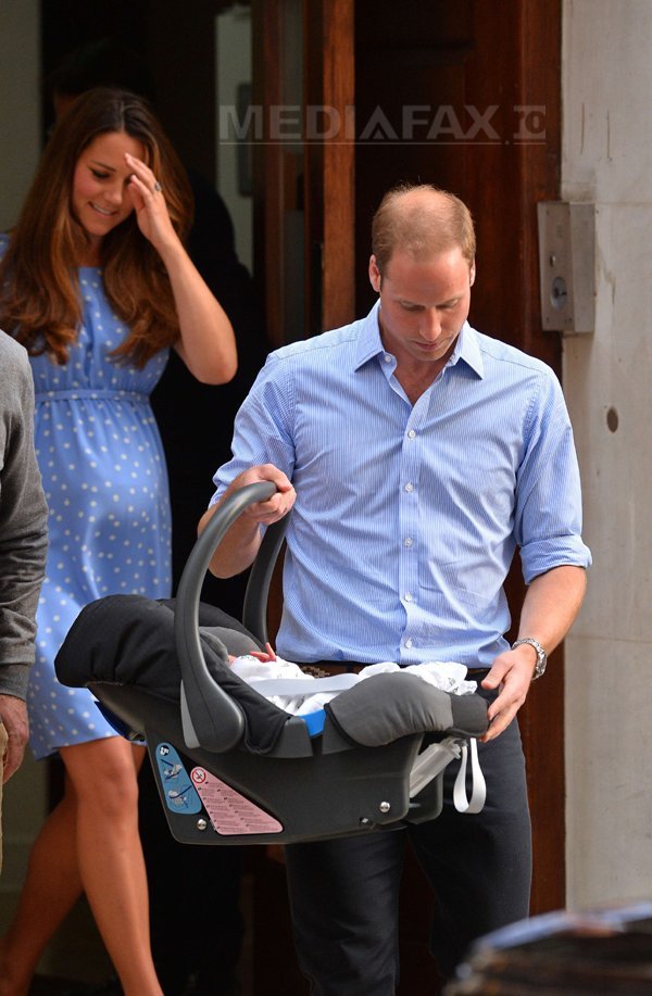 Alteţa sa regală prinţul de Cambridge (Imagine: Mediafax Foto/AFP)