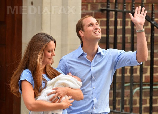 Alteţa sa regală prinţul de Cambridge (Imagine: Mediafax Foto/AFP)