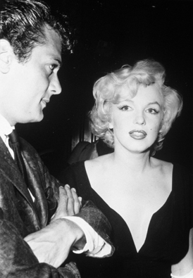 Tony Curtis a declarat că a avut o aventură cu Marilyn Monroe