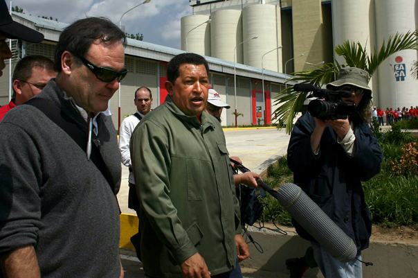 Hugo Chavez şi Oliver Stone
