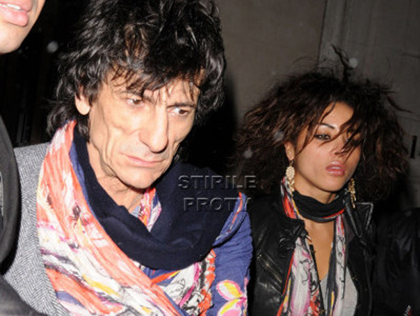 Ronnie Wood şi Ana Araujo