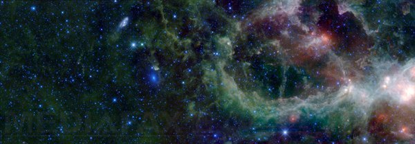 Nebuloasa IC 1805 din Constelaţia Cassiopeia 